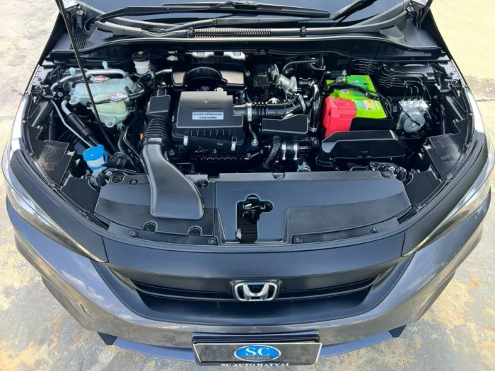 Front view of Honda City 1.0 Turbo SV year 2020 grey color used car in Hatyai รูปที่ 22