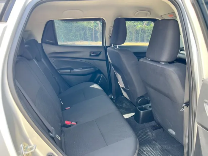 Front view of Suzuki Swift 1.2 GL CVT year 2019 silver color used car in Hatyai รูปที่ 17
