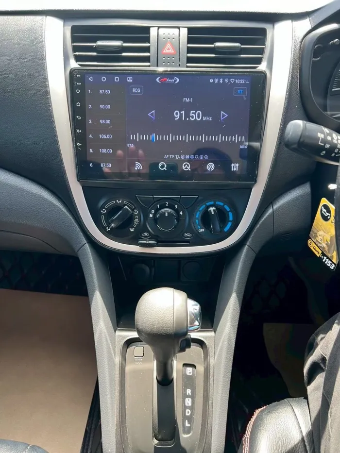 Front view of Suzuki Celerio 1.0 GL CVT year 2021 red color used car in Hatyai รูปที่ 18