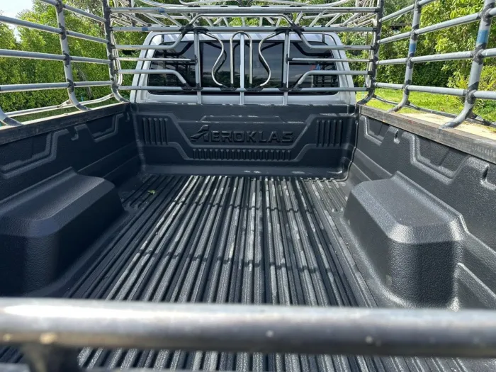 Front view of Toyota Hilux Revo Single Cab 2.8 Entry year 2023 silver color used car with cargo rack in Hatyai รูปที่ 16
