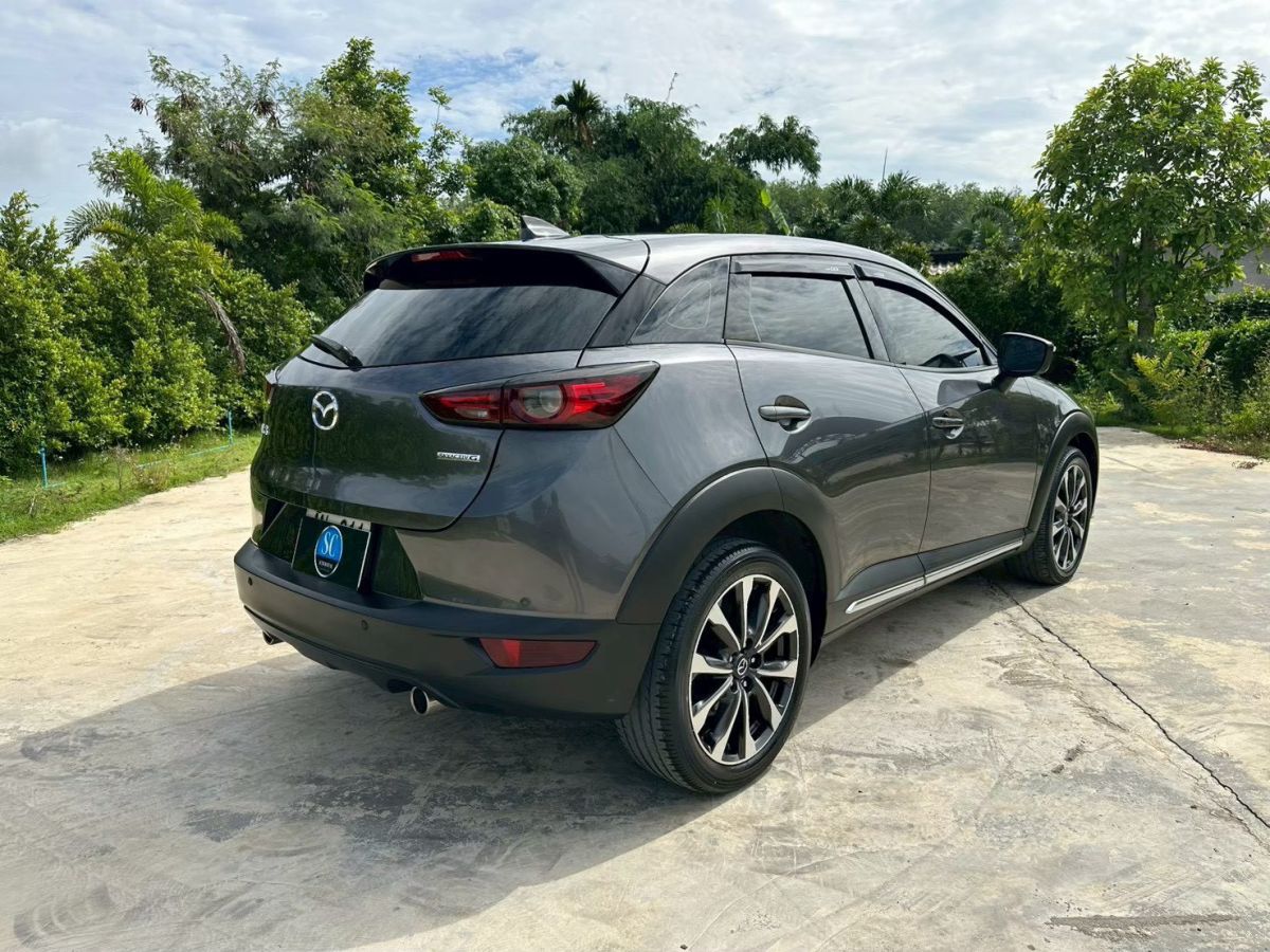 Front view of Mazda CX-3 2.0 Comfort year 2023 grey color used car in Hatyai รูปที่ 8